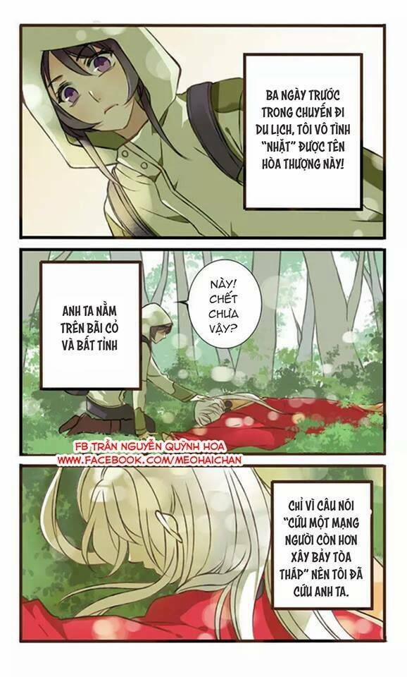 Trên Trời Rớt Xuống Một Hòa Thượng Ngốc 1 trang 8