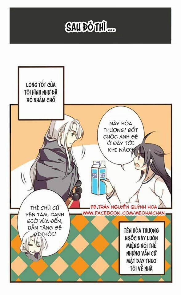 Trên Trời Rớt Xuống Một Hòa Thượng Ngốc 1 trang 9