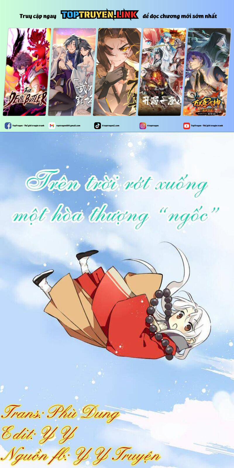 Trên Trời Rớt Xuống Một Hòa Thượng Ngốc 5 trang 0