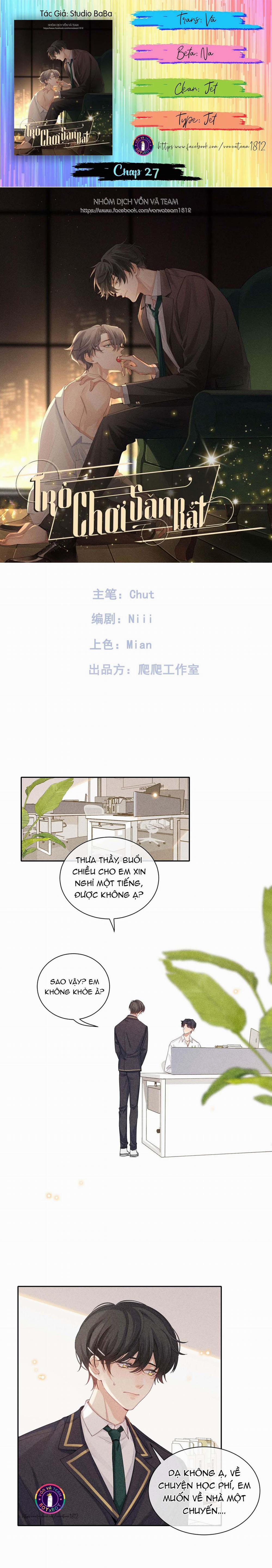 Trò Chơi Săn Bắt (END) 27 trang 0