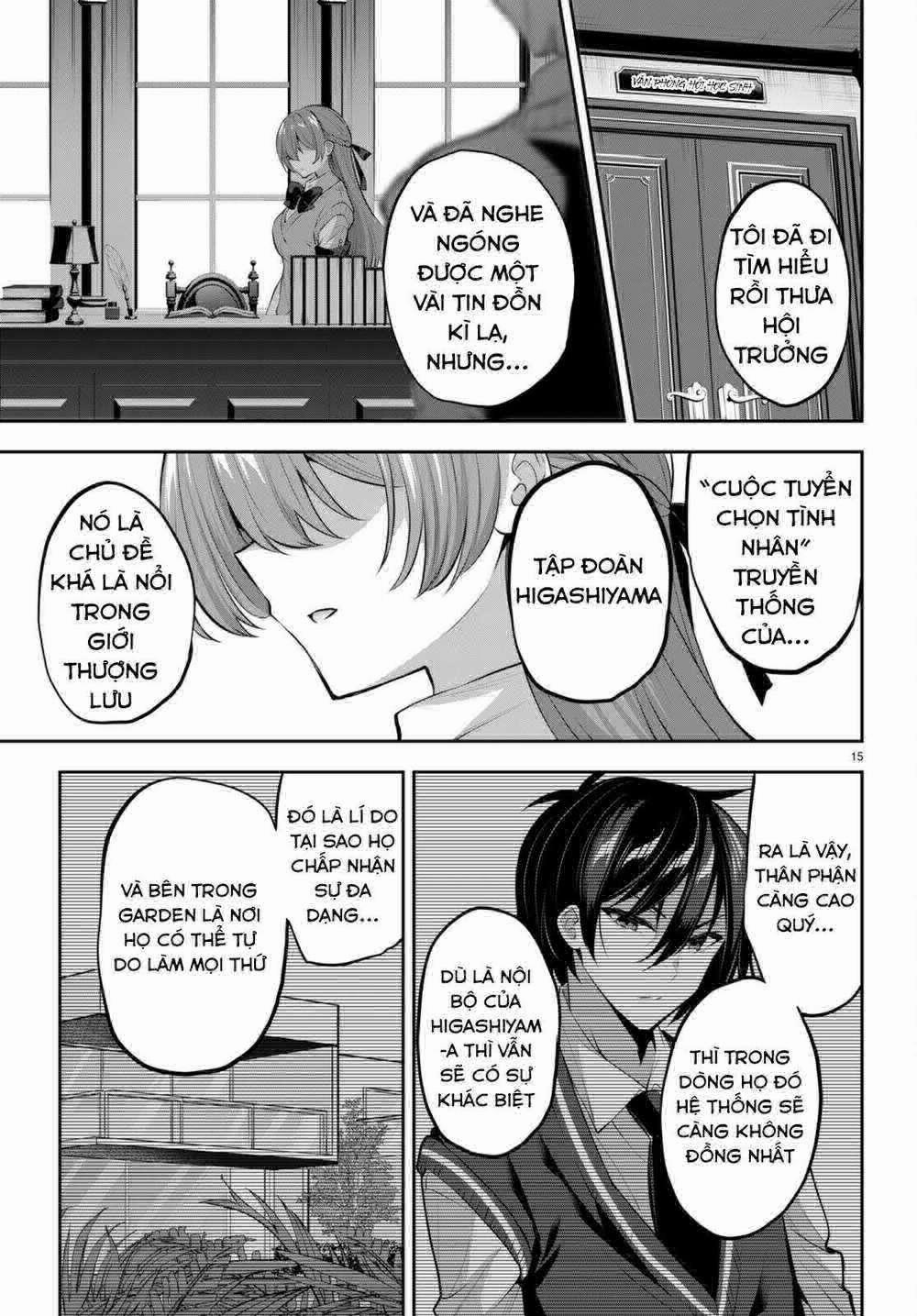 Trò Chơi Sinh Tồn: Chiến Lược Tình Ái 16 trang 15