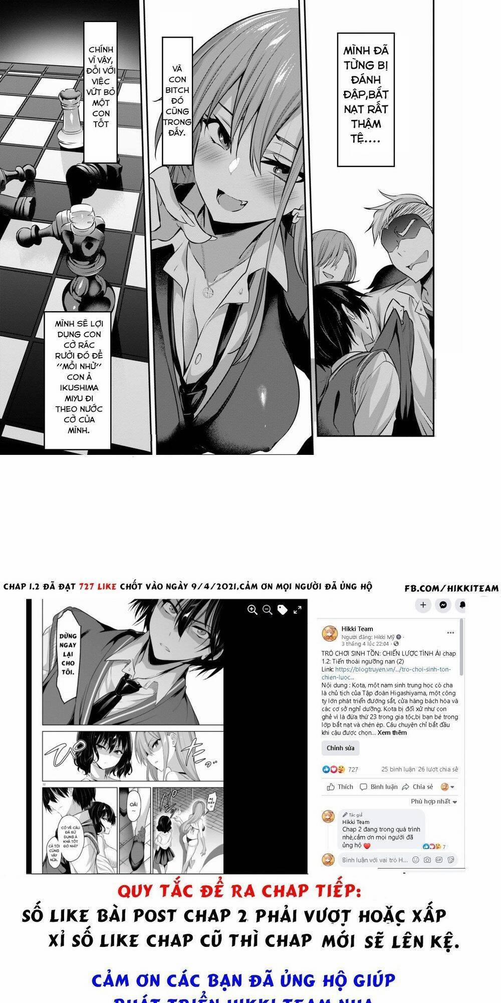 Trò Chơi Sinh Tồn: Chiến Lược Tình Ái 2 trang 19