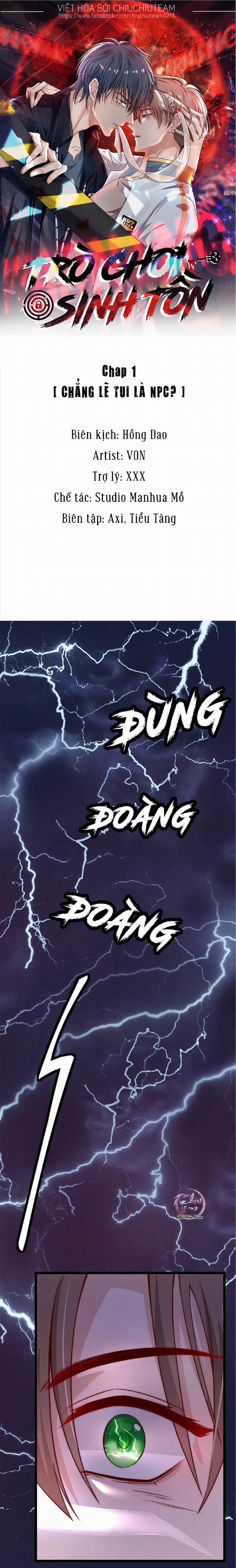 Trò Chơi Sinh Tồn(Tạm drop) 1 trang 0