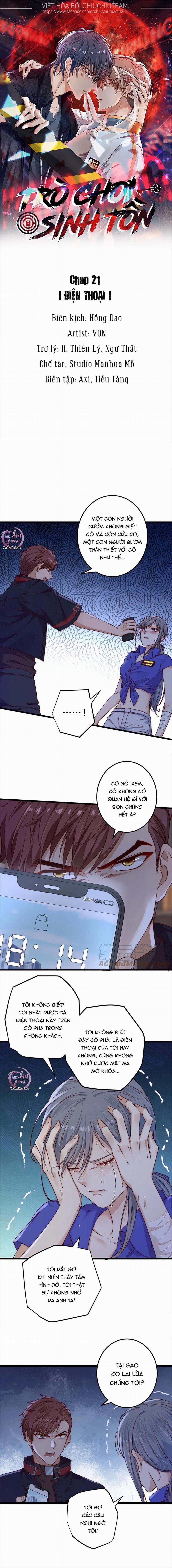 Trò Chơi Sinh Tồn(Tạm drop) 21 trang 0