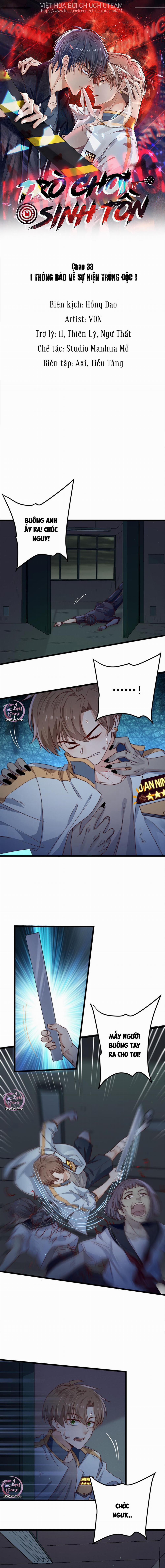 Trò Chơi Sinh Tồn(Tạm drop) 33 trang 0