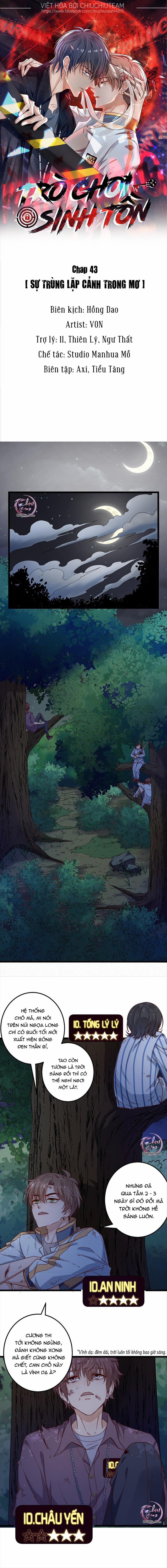 Trò Chơi Sinh Tồn 43 trang 1