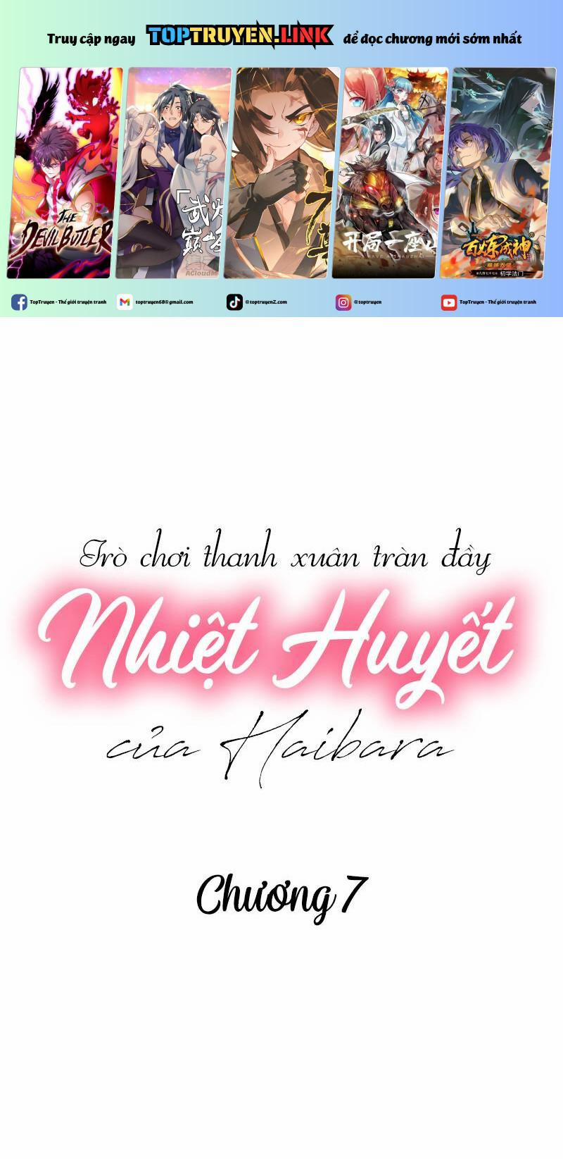 Trò Chơi Thanh Xuân Tràn Đầy Nhiệt Huyết Của Haibara 7 trang 0