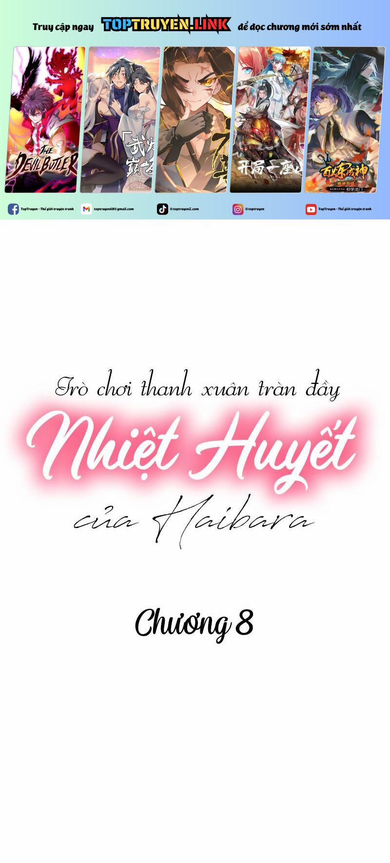 Trò Chơi Thanh Xuân Tràn Đầy Nhiệt Huyết Của Haibara 8 trang 0