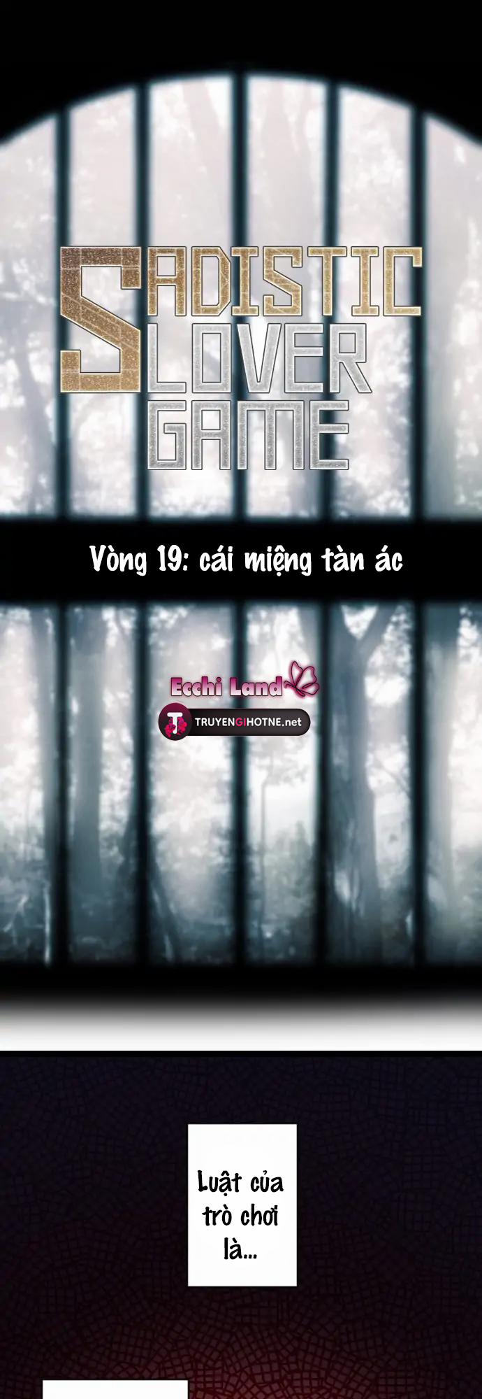 Trò Chơi Tình Nhân Tàn Bạo 19.1 trang 1