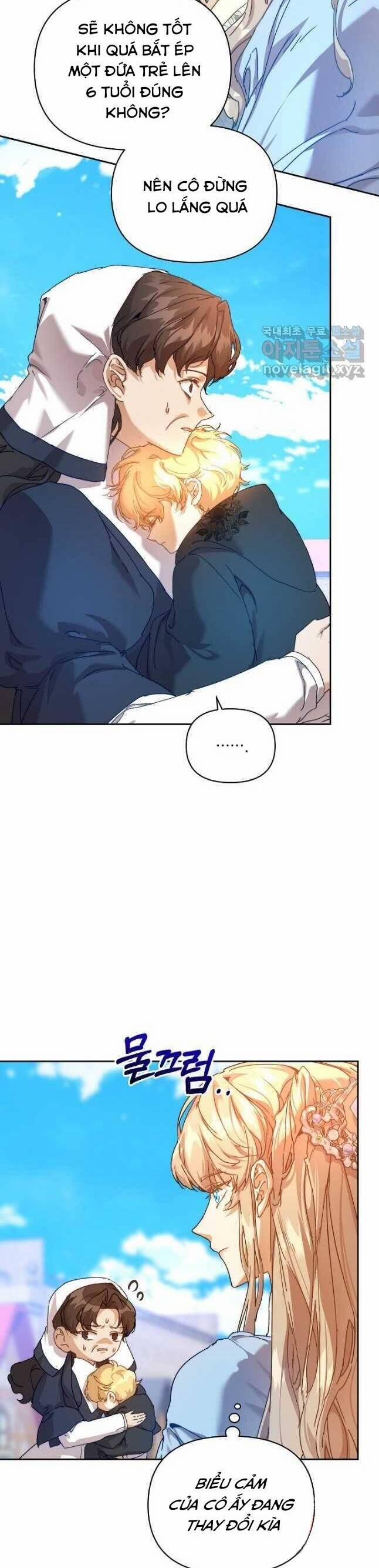 Trở Thành Bảo Mẫu Mắc Bệnh Nan Y Của Nam Chính Hắc Ám 39 trang 7