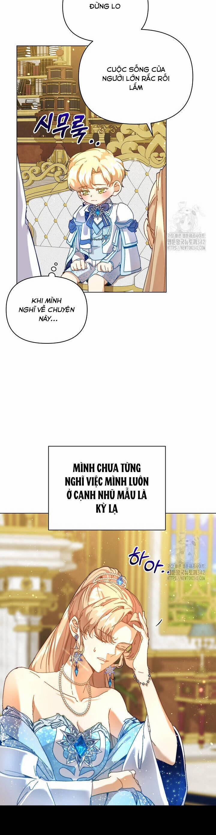 Trở Thành Bảo Mẫu Mắc Bệnh Nan Y Của Nam Chính Hắc Ám 45 trang 23