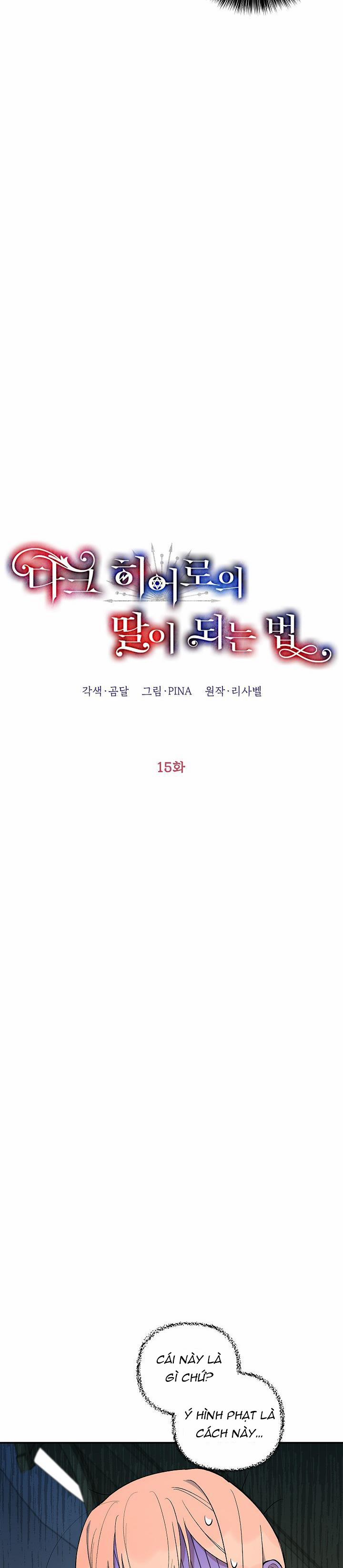 Trở Thành Con Gái Của Anh Hùng Bóng Đêm 15 trang 2