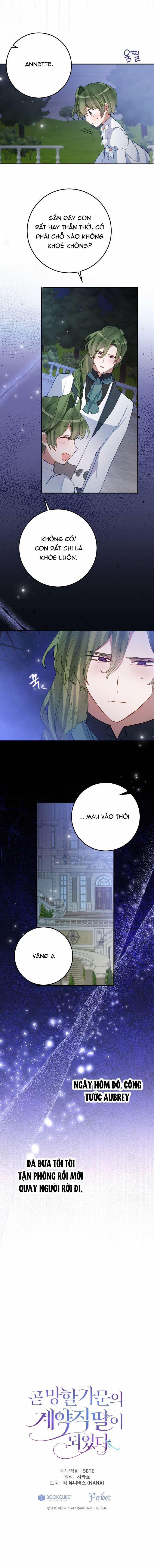 Trở Thành Con Gái Nuôi Của Một Gia Đình Sắp Bị Phá Hủy 36 trang 8