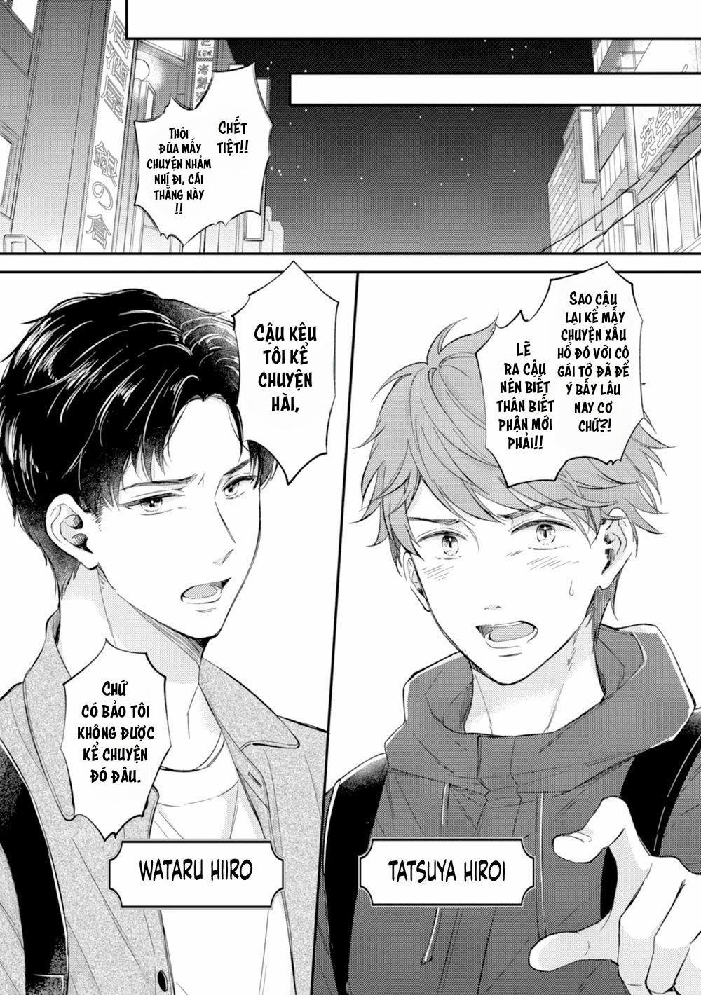 Trở Thành Em Trai Của Nam Chính Game BL 1 trang 1