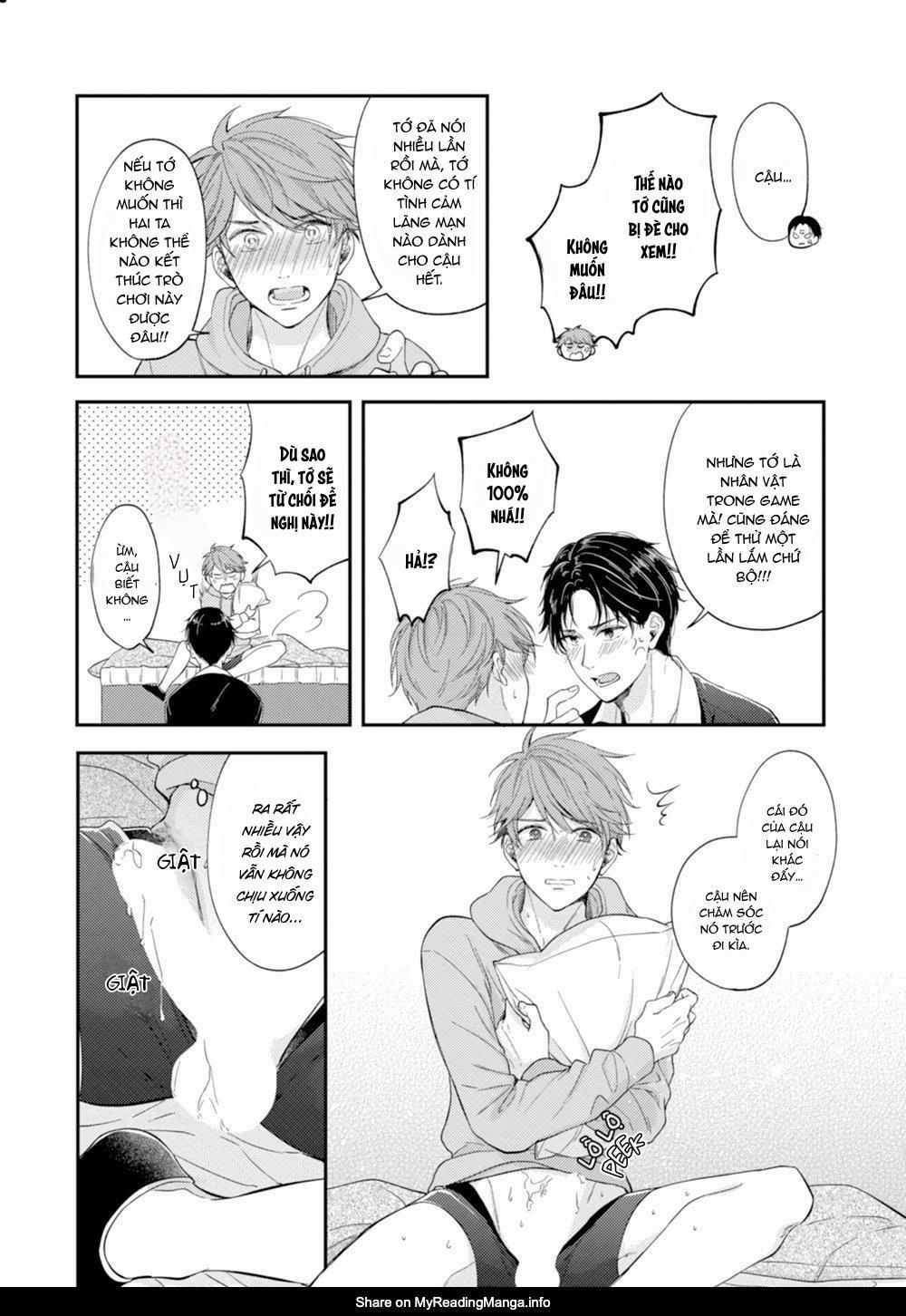 Trở Thành Em Trai Của Nam Chính Game BL 2 trang 1