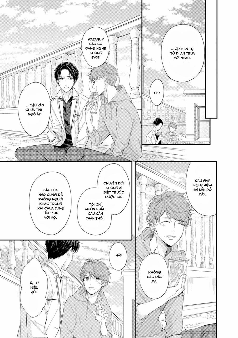 Trở Thành Em Trai Của Nam Chính Game BL 4 trang 7