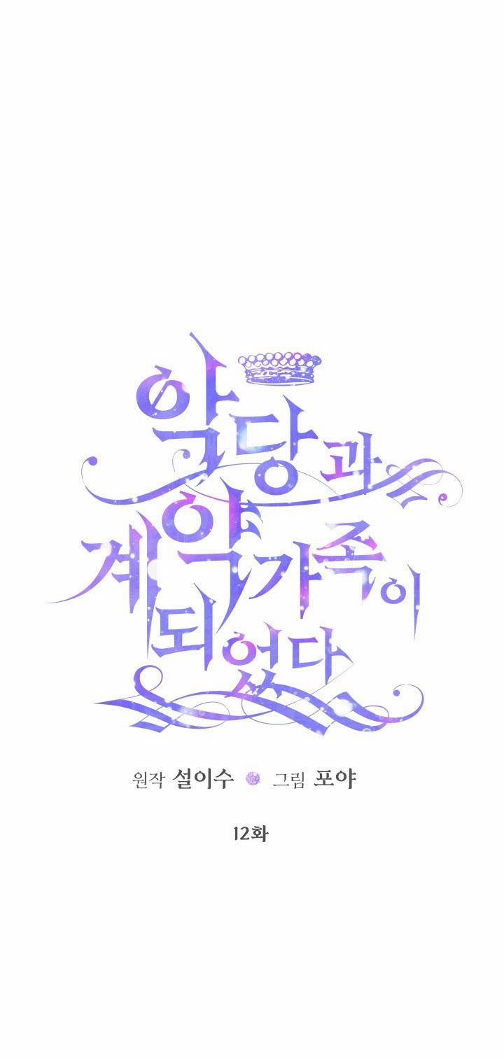 Trở Thành Gia Đình Của Kẻ Phản Diện 12 trang 0