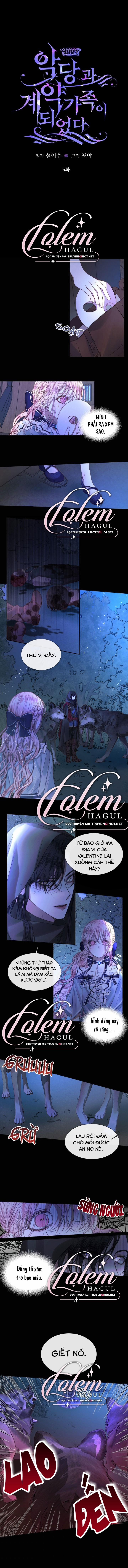 Trở Thành Gia Đình Của Kẻ Phản Diện 5 trang 2