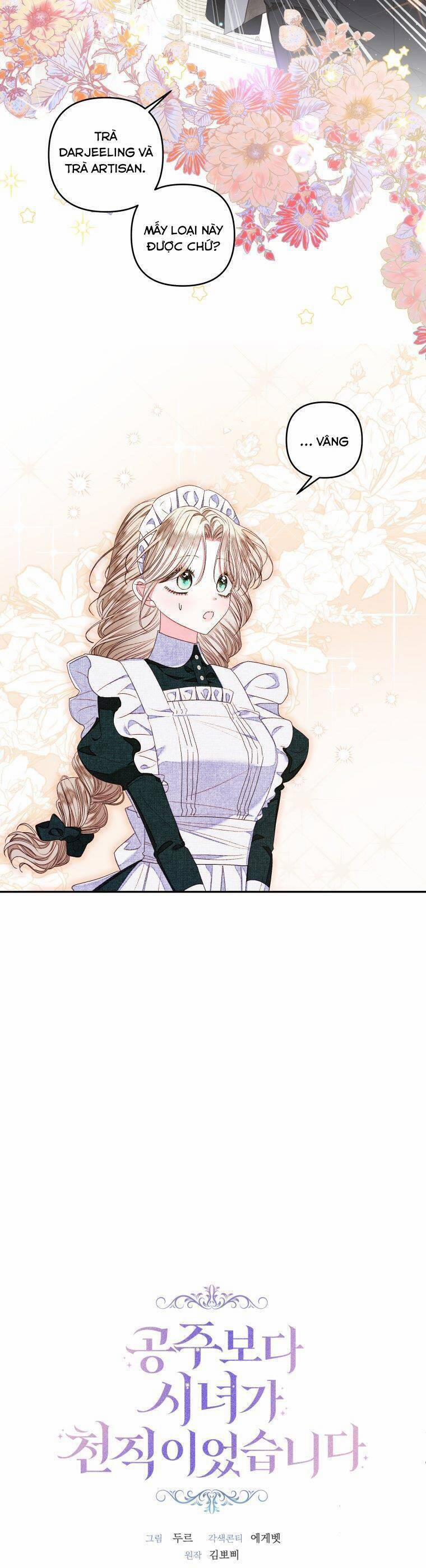 Trở Thành Hầu Nữ Còn Quan Trọng Hơn Là Làm Công Chúa 15 trang 3