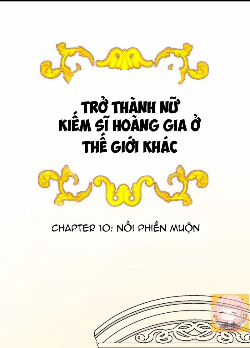 Trở Thành Nữ Kiếm Sĩ Hoàng Gia Ở Thế Giới Khác 10 trang 14