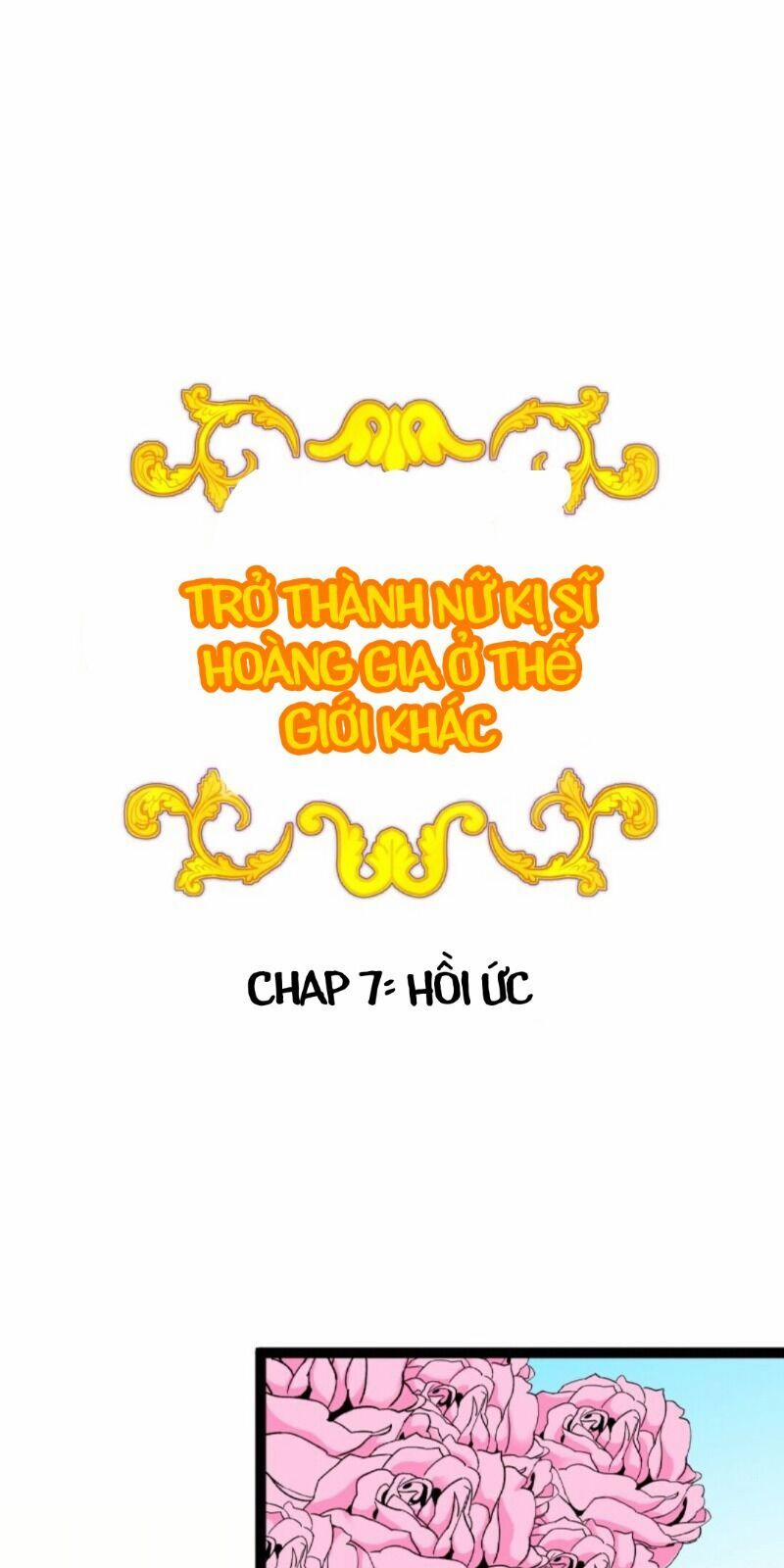 Trở Thành Nữ Kiếm Sĩ Hoàng Gia Ở Thế Giới Khác 7 trang 1