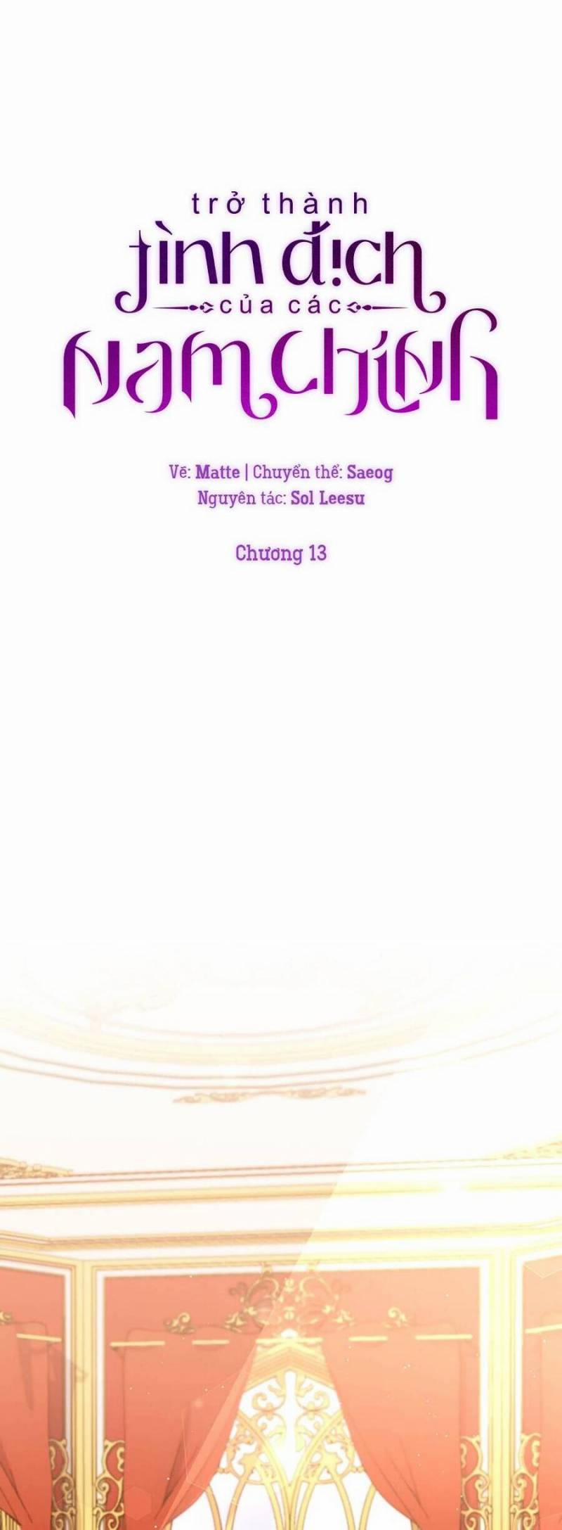 Trở Thành Tình Địch Của Nam Chính 13 trang 16