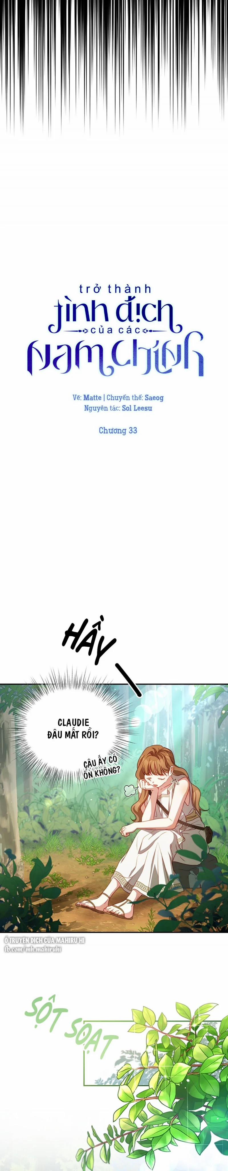 Trở Thành Tình Địch Của Nam Chính 33 trang 10