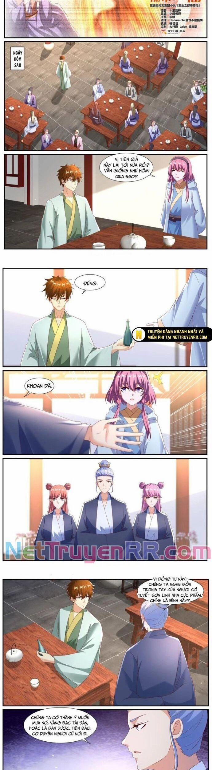 Trọng Sinh Đô Thị Tu Tiên 1077 trang 1