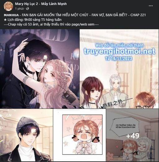 Trọng Sinh Trở Thành Fan” Vợ ” Của Thần Tượng 21.1 trang 0