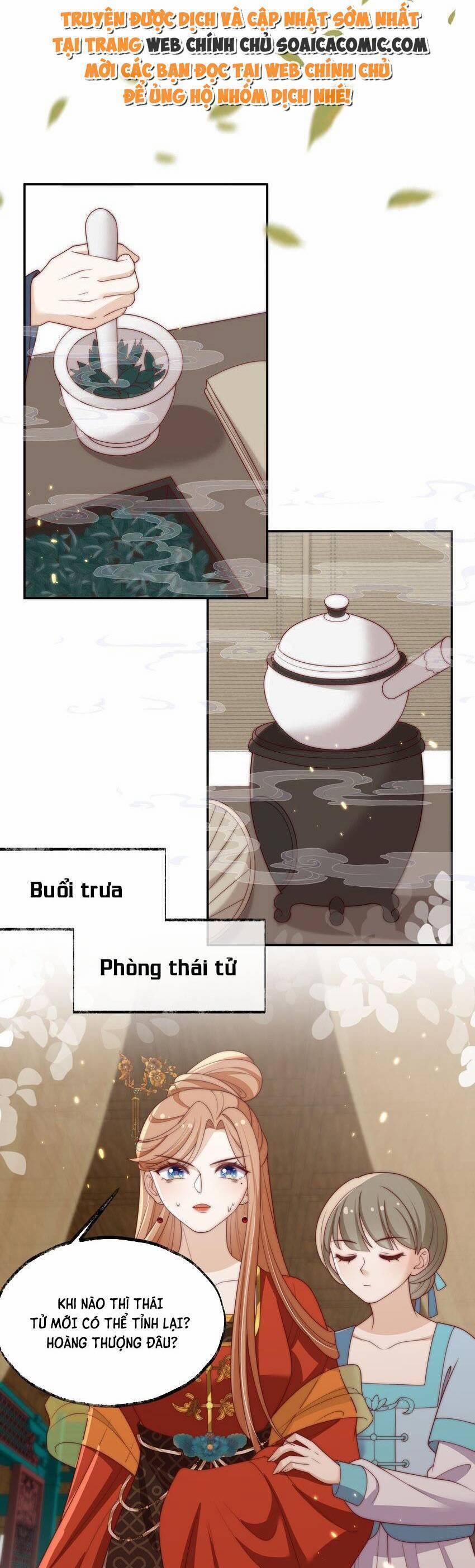 Trọng Sinh Trở Thành Hoàng Hậu Độc Ác Của Kẻ Thù 24 trang 0