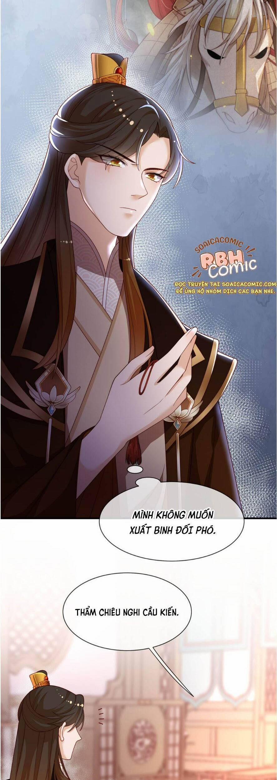 Trọng Sinh Trở Thành Hoàng Hậu Độc Ác Của Kẻ Thù 8 trang 14