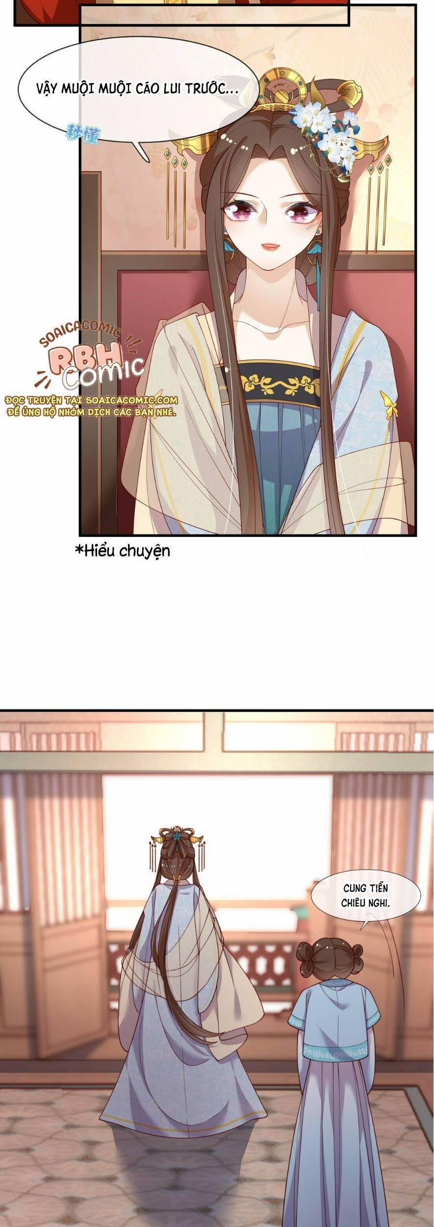 Trọng Sinh Trở Thành Hoàng Hậu Độc Ác Của Kẻ Thù 8 trang 7