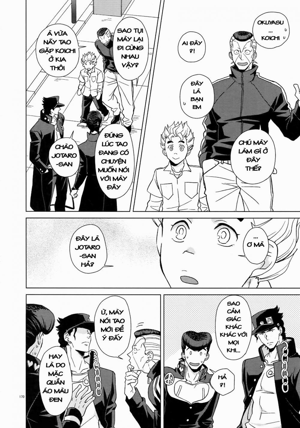 TRSK LOG (JoJo's bizarre adventure) 0 0 wanna be with you trang 13