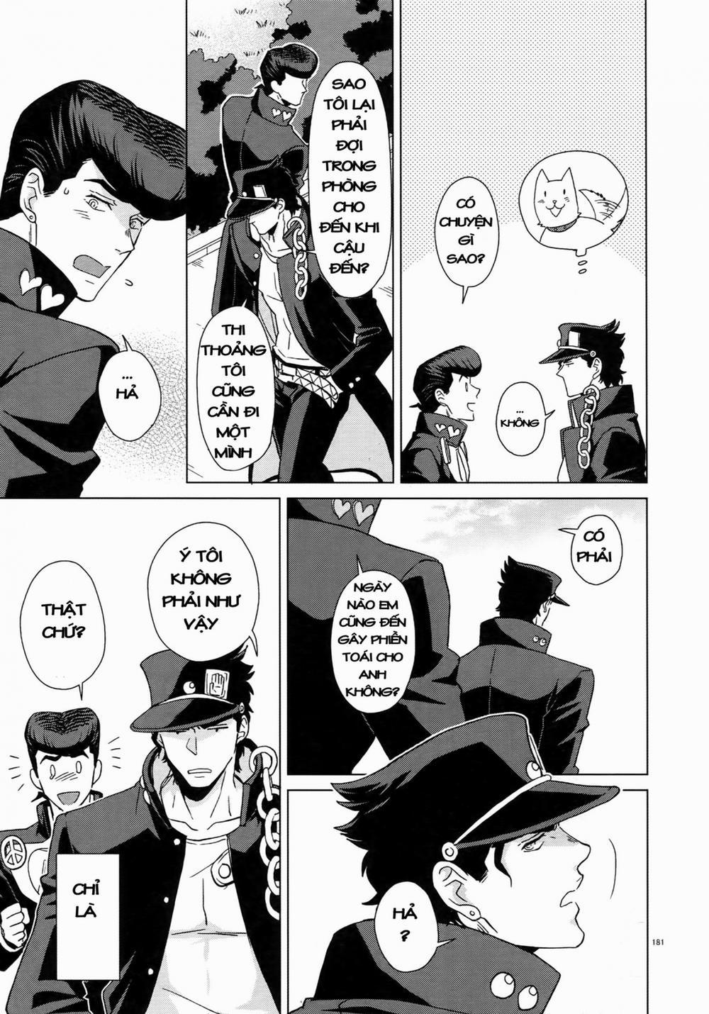 TRSK LOG (JoJo's bizarre adventure) 0 0 wanna be with you trang 24