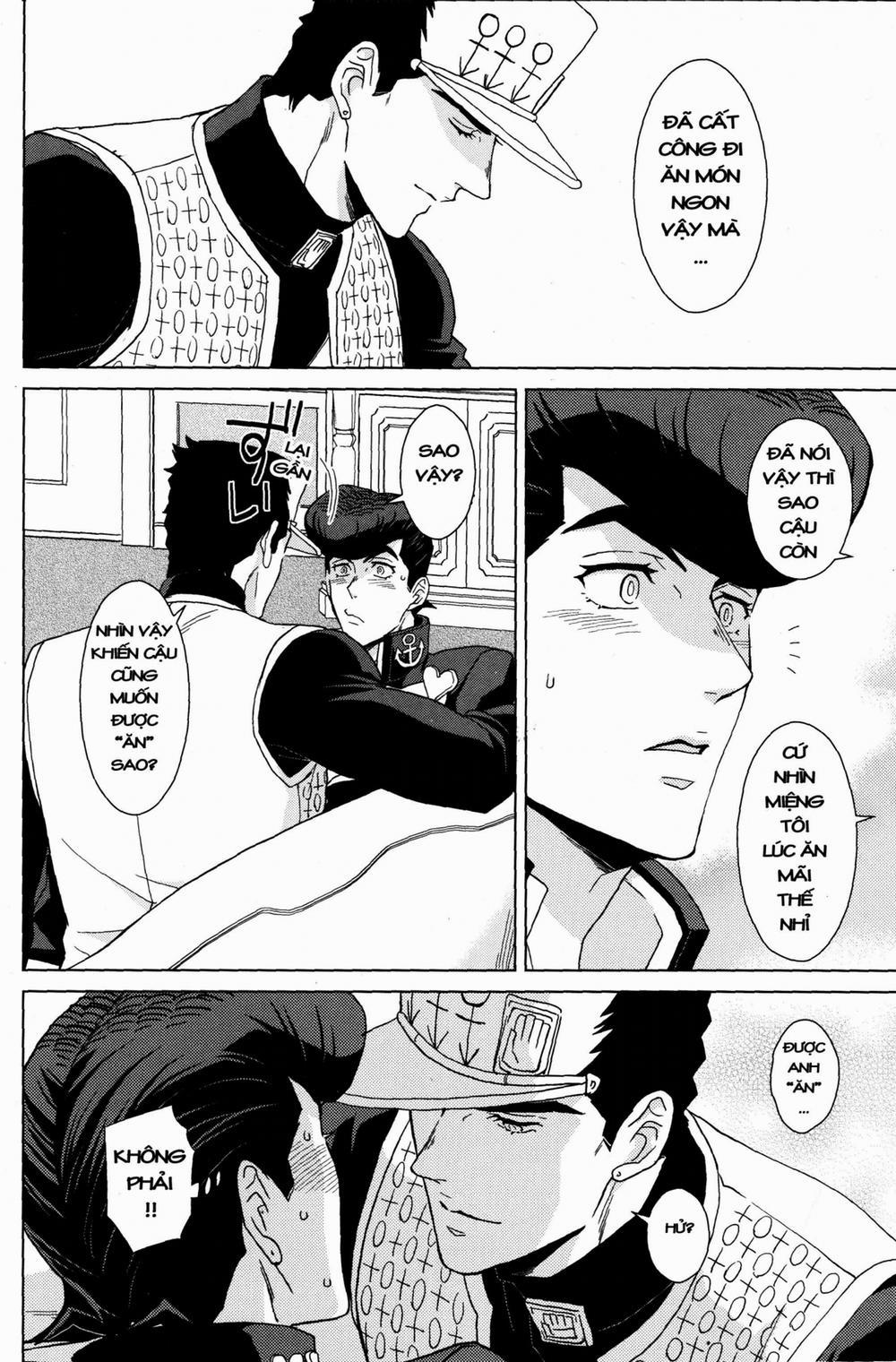 TRSK LOG (JoJo's bizarre adventure) 0 Eat it up! trang 12