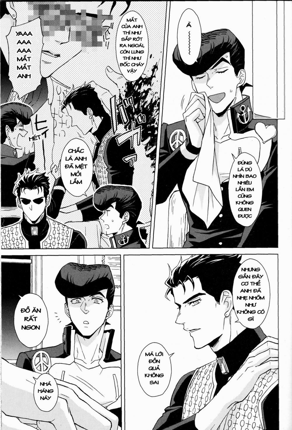 TRSK LOG (JoJo's bizarre adventure) 0 Eat it up! trang 5