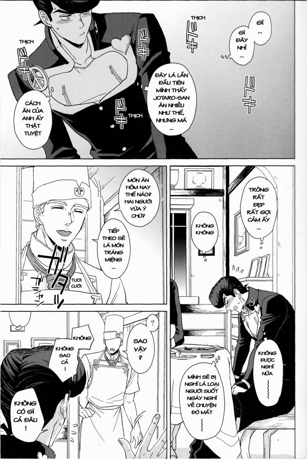 TRSK LOG (JoJo's bizarre adventure) 0 Eat it up! trang 7