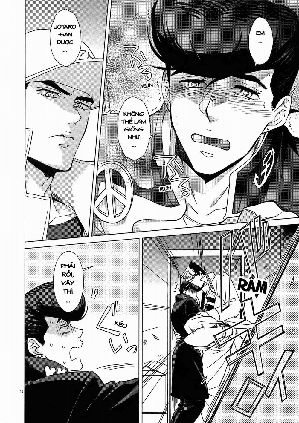 TRSK LOG (JoJo's bizarre adventure) 0 Locker-nai yori Ai 0 Komete trang 13