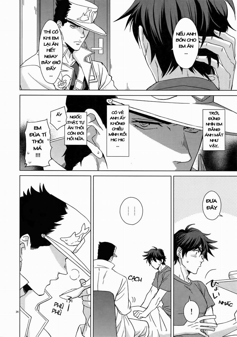 TRSK LOG (JoJo's bizarre adventure) 0 Locker-nai yori Ai 0 Komete trang 21