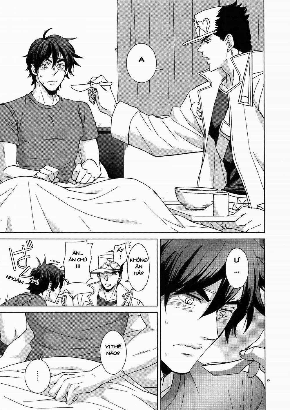 TRSK LOG (JoJo's bizarre adventure) 0 Locker-nai yori Ai 0 Komete trang 22