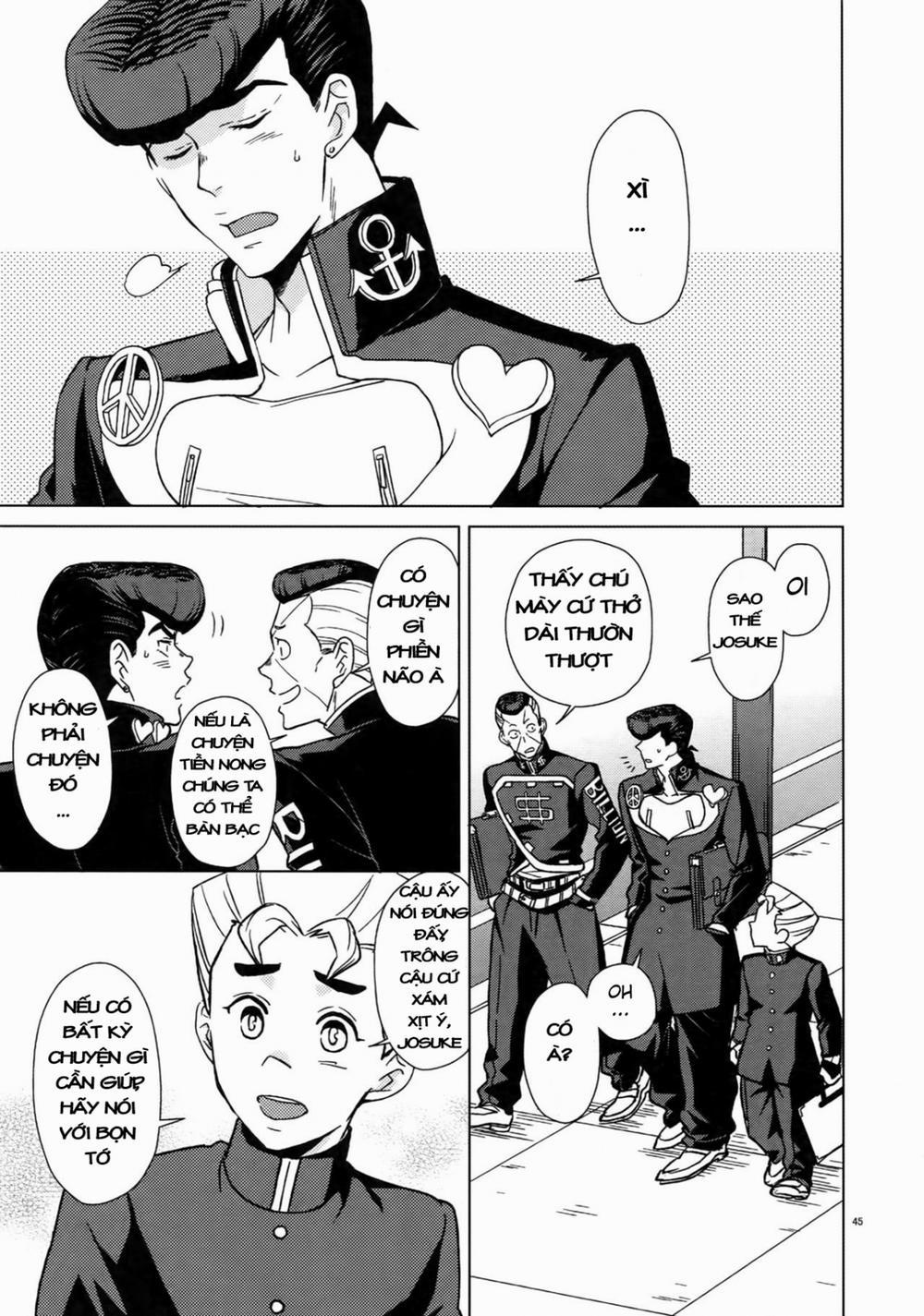 TRSK LOG (JoJo's bizarre adventure) 0 Please give me one more chance trang 4