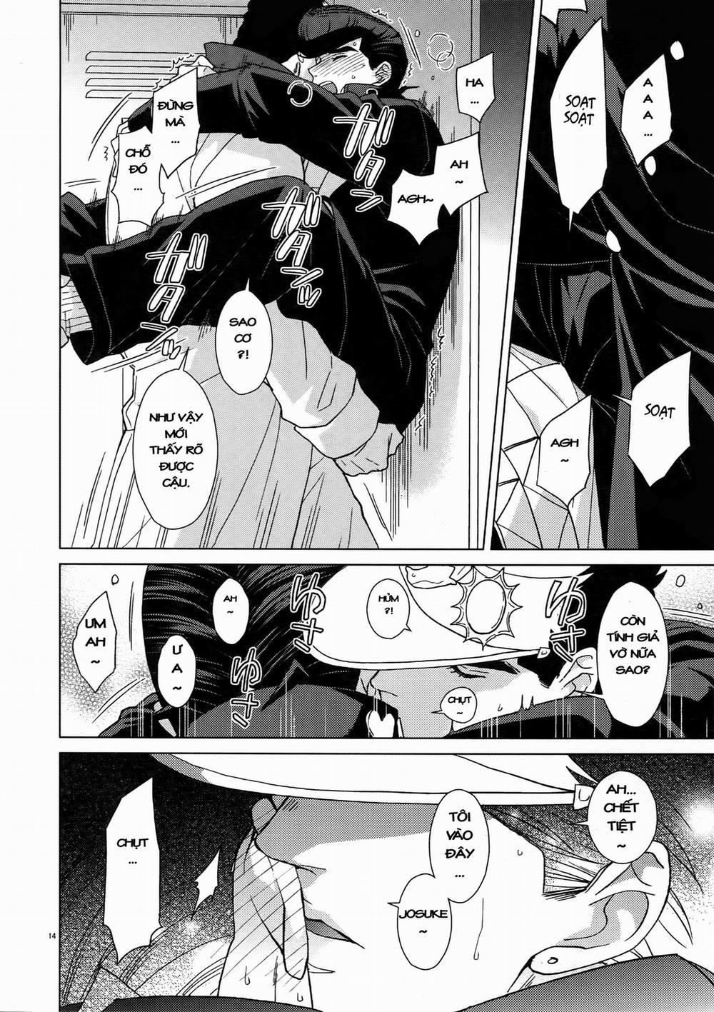 TRSK LOG (JoJo's bizarre adventure) 10: Locker-nai yori Ai o Komete trang 11