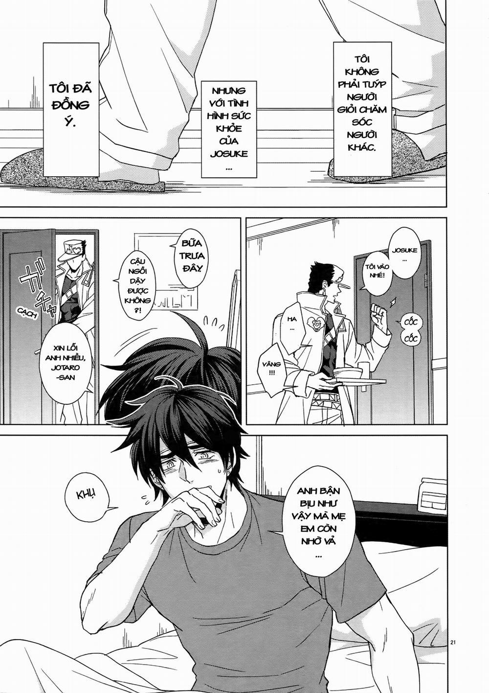 TRSK LOG (JoJo's bizarre adventure) 10: Locker-nai yori Ai o Komete trang 18