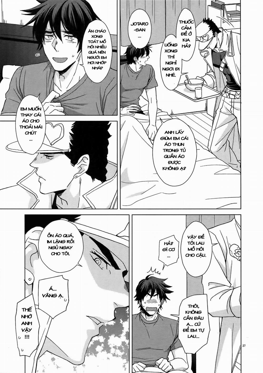 TRSK LOG (JoJo's bizarre adventure) 10: Locker-nai yori Ai o Komete trang 24