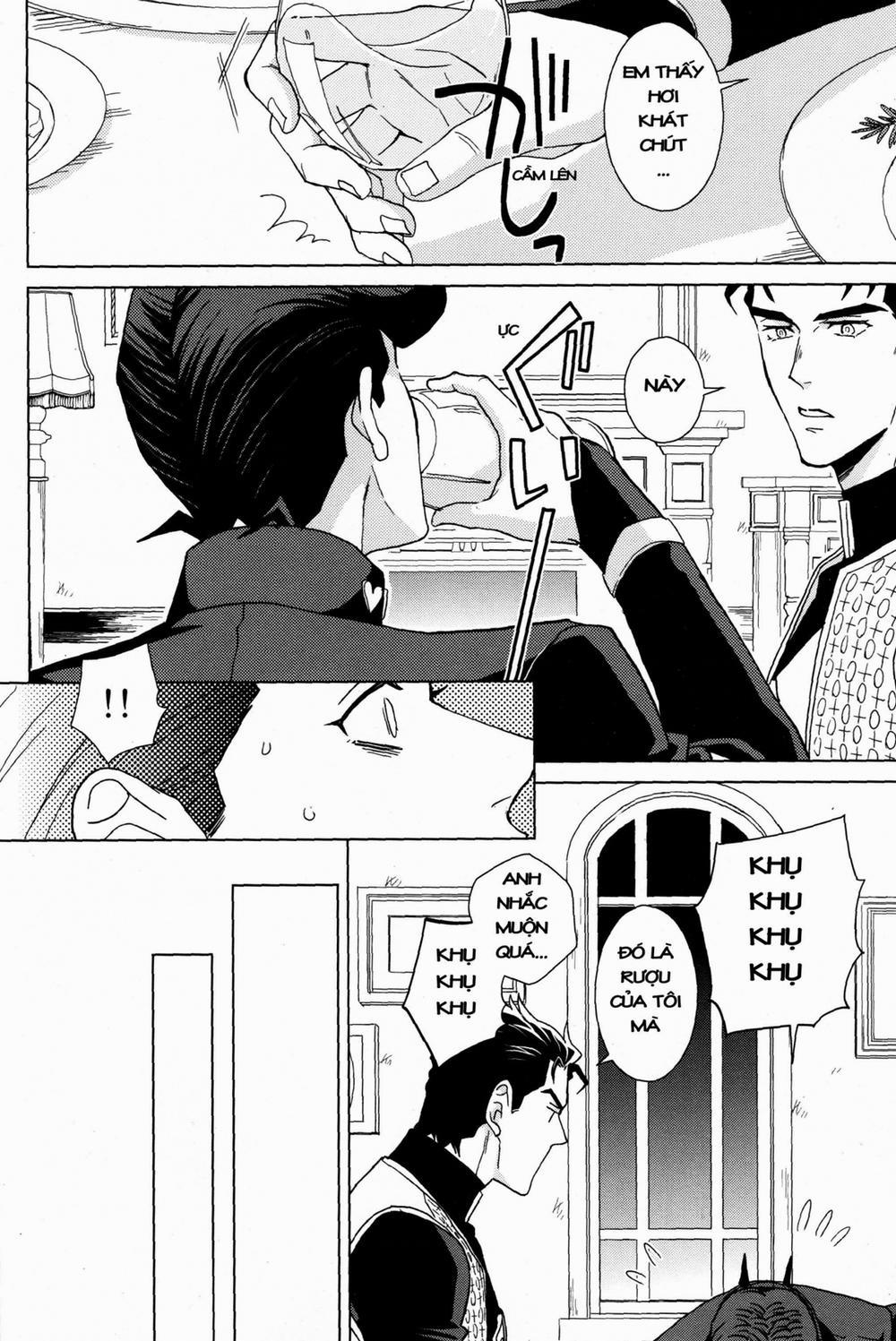 TRSK LOG (JoJo's bizarre adventure) 19: Eat it up! trang 8