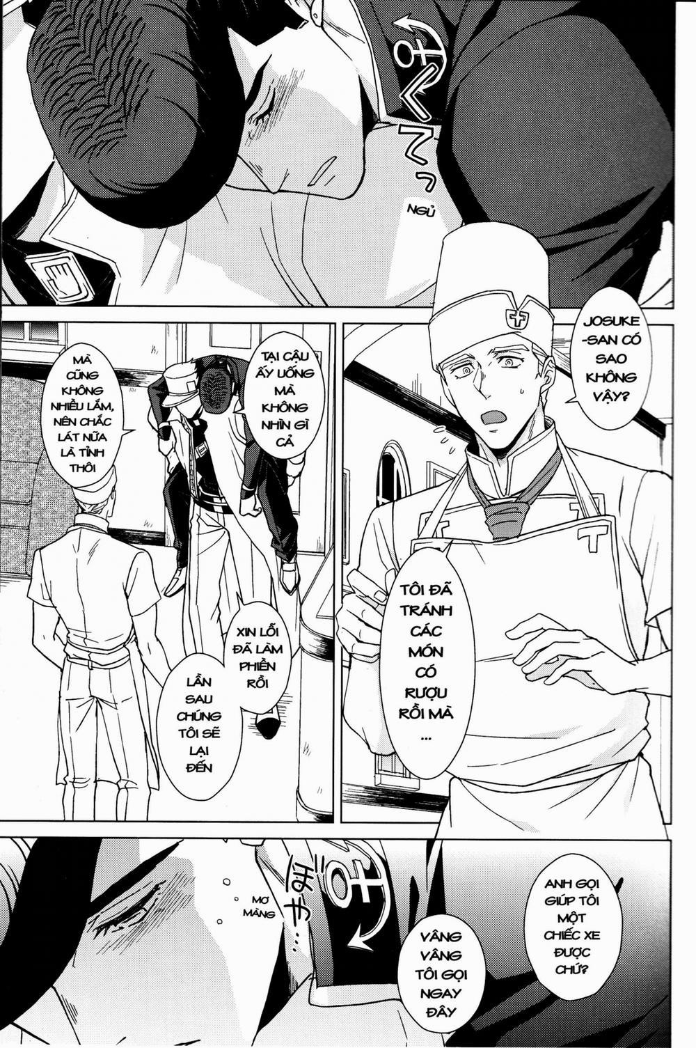 TRSK LOG (JoJo's bizarre adventure) 19: Eat it up! trang 9