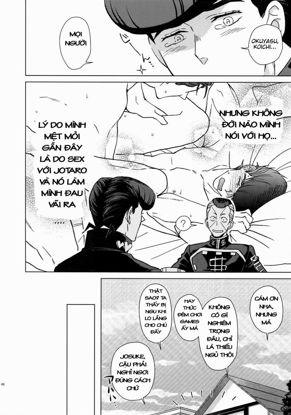 TRSK LOG (JoJo's bizarre adventure) 2: Please give me one more chance trang 5