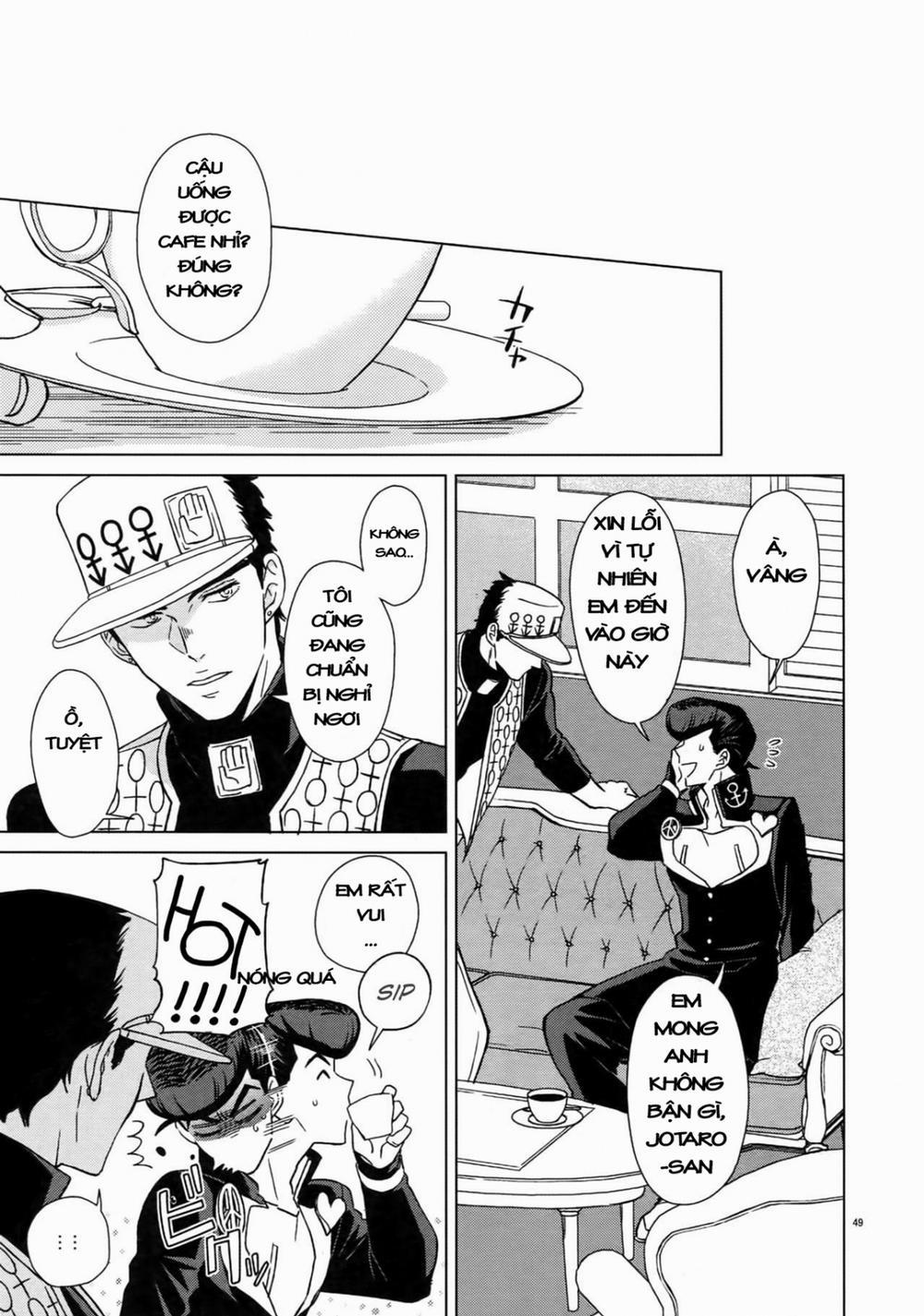 TRSK LOG (JoJo's bizarre adventure) 2: Please give me one more chance trang 8