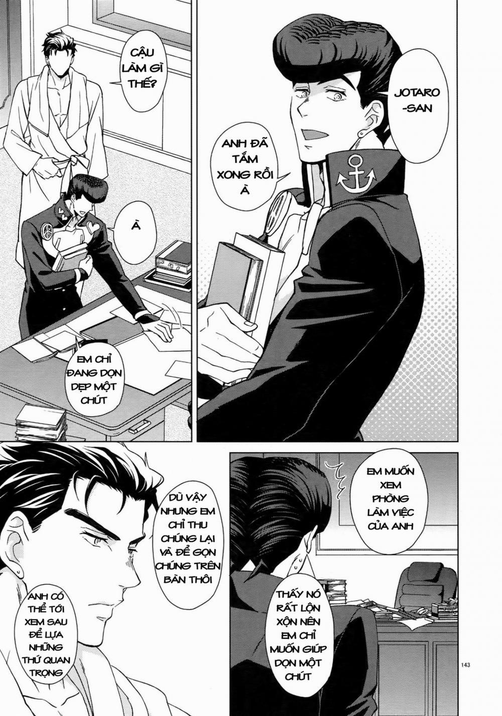 TRSK LOG (JoJo's bizarre adventure) 6: Shounen Kaika trang 12