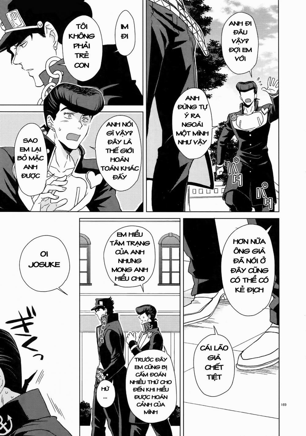 TRSK LOG (JoJo's bizarre adventure) 7: I wanna be with you trang 12